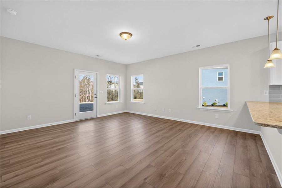 Spacious, unfurnished interior of a new home in Roxeywood Park, Winder (Image 22).