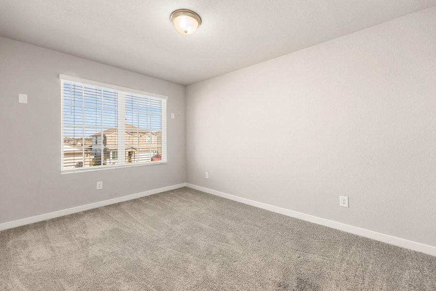 Spacious, unfurnished interior of a new home in Sundance Cove - Premier Series, Crosby (Image 44).