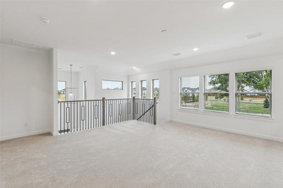 Spacious, unfurnished interior of a new home in Cross Creek Meadows, Celina (Image 23). Spacious, unfurnished interior of a new home in Cross Creek Meadows, Celina (Image 23).