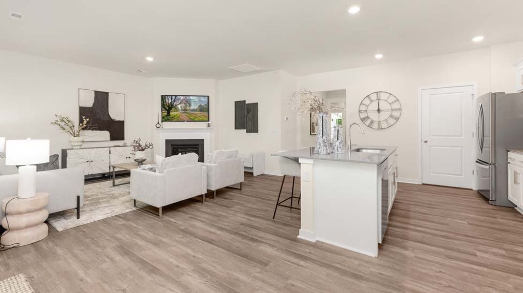 Representative furnished interior of a home built from the Plan by D.R. Horton in Valley View, Waynesville (Image 8). Representative furnished interior of a home built from the Plan by D.R. Horton in Valley View, Waynesville (Image 8).