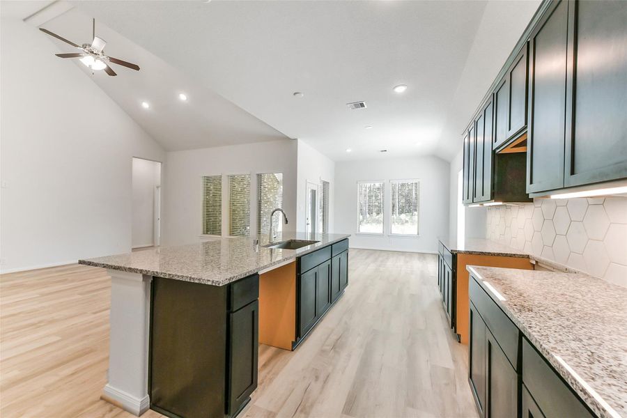 Furnished interior view inside a new home in Encino Estates, Dayton (Image 3). Furnished interior view inside a new home in Encino Estates, Dayton (Image 3).