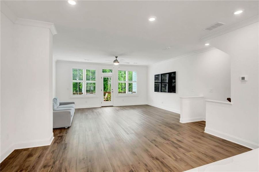 Spacious, unfurnished interior of a new home in , Cumming (Image 24). Spacious, unfurnished interior of a new home in , Cumming (Image 24).