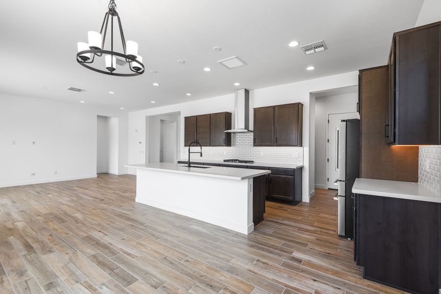 Furnished interior view inside a new home in Estrella, Goodyear (Image 16).
