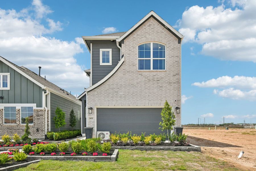 Front exterior of a new home in Jubilee, Hockley, TX, highlighting curb appeal (Image 25).