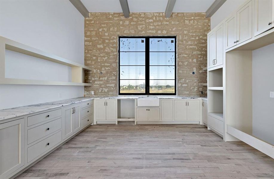 Furnished interior view inside a new home in , Krum (Image 13).