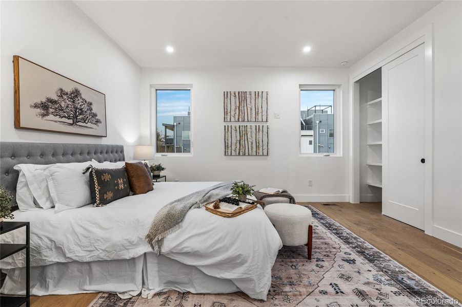Furnished interior view inside a new home in , Denver (Image 37).