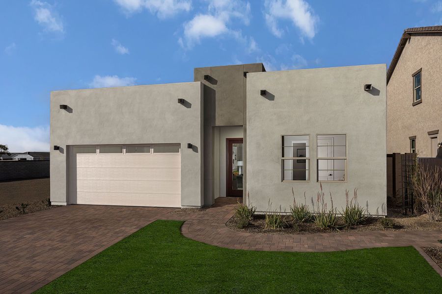 Representative exterior photo of a completed home built from the Cobalt by Mattamy Homes in Tyler Ranch, Buckeye, AZ (Image 20).