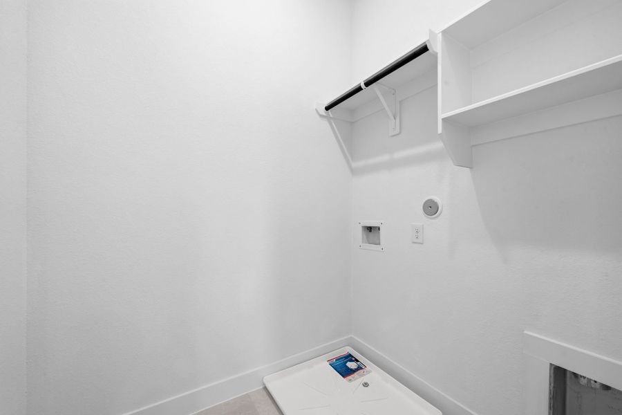 Spacious, unfurnished interior of a new home in Bridgeland 45's, Cypress (Image 31).