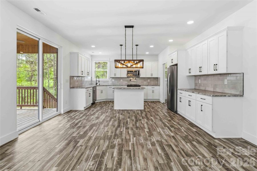 Furnished interior view inside a new home in , Clover (Image 5).