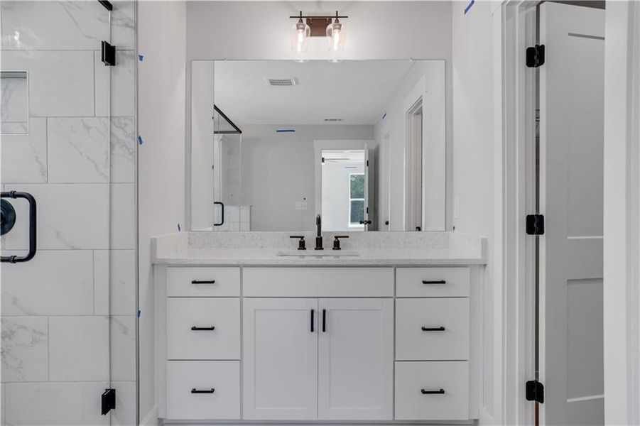 Furnished interior view inside a new home in , Loganville (Image 14).