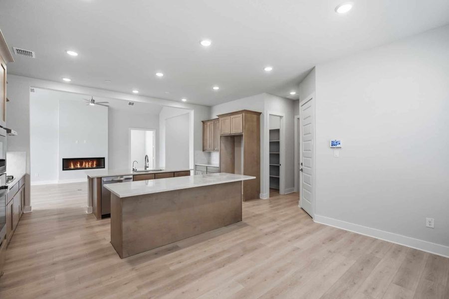 Furnished interior view inside a new home in Esperanza, Boerne (Image 15).