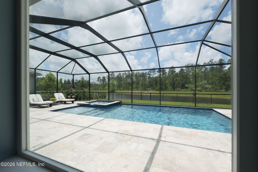 Exterior details and patio area of a home in Palm Crest at Seabrook, Ponte Vedra (Image 28). Exterior details and patio area of a home in Palm Crest at Seabrook, Ponte Vedra (Image 28).