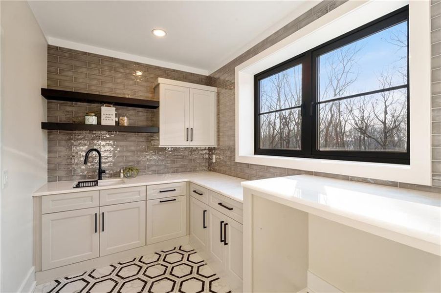 Furnished interior view inside a new home in , Canton (Image 45).