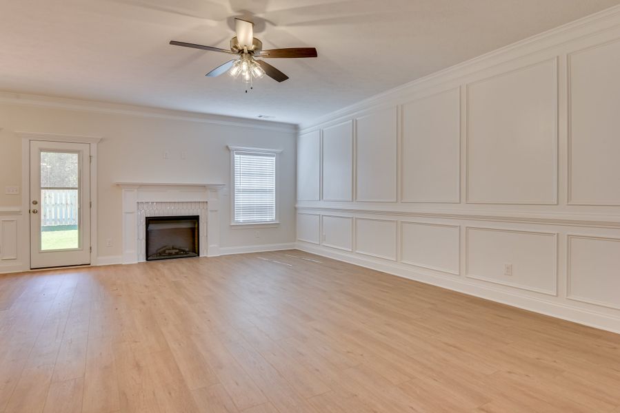 Spacious, unfurnished interior of a new home in The Sanctuary, Aiken (Image 21).