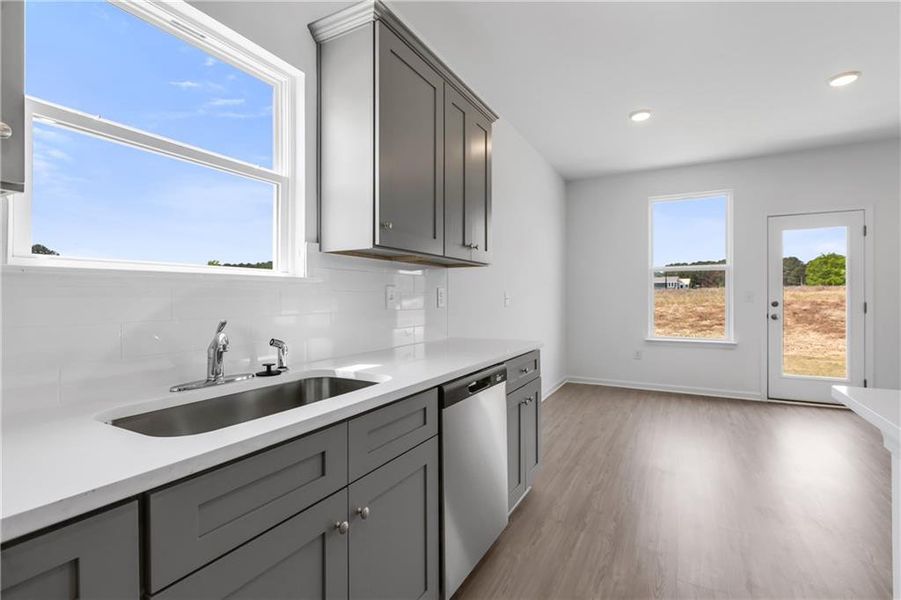 Furnished interior view inside a new home in Three Rivers, Rome (Image 7).