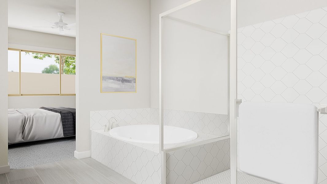 Representative furnished interior of a home built from the Echo Plan 4508 by Tri Pointe Homes in Soleo, San Tan Valley (Image 8).