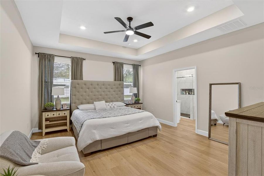 Furnished interior view inside a new home in , Plant City (Image 19).