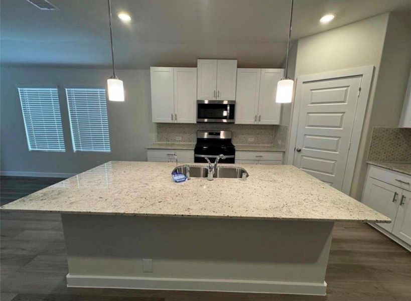 Furnished interior view inside a new home in Wall Street Village, Richmond (Image 3).