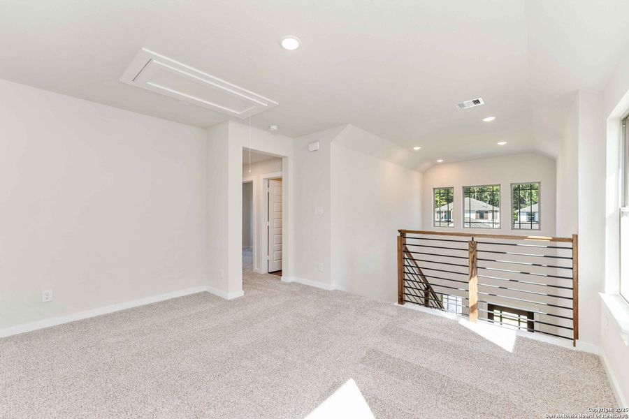 Spacious, unfurnished interior of a new home in Katzer Ranch, Converse (Image 23). Spacious, unfurnished interior of a new home in Katzer Ranch, Converse (Image 23).