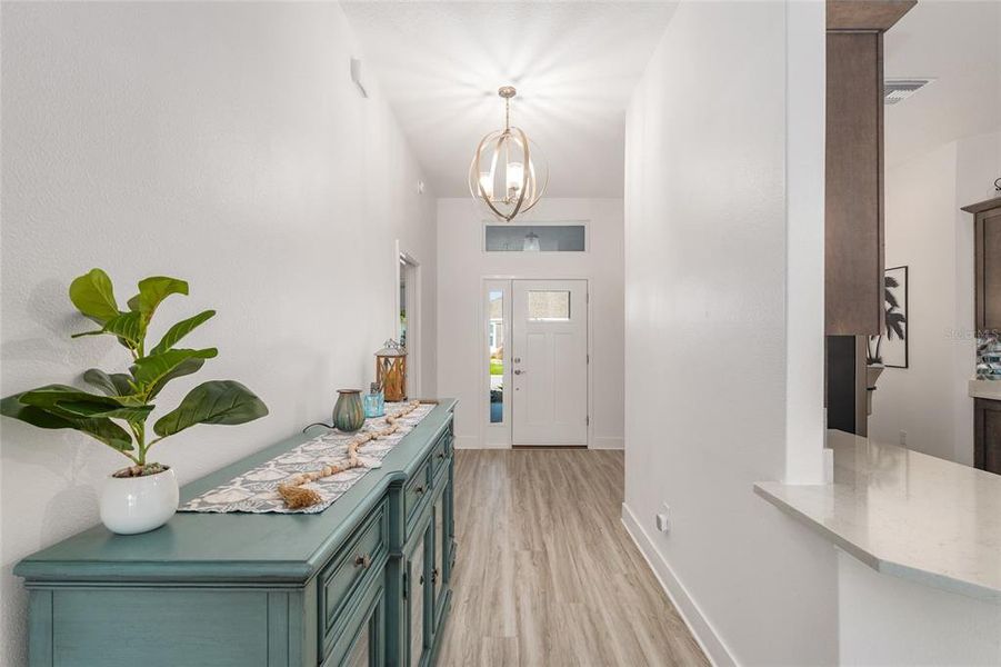 Furnished interior view inside a new home in , The Villages (Image 6).