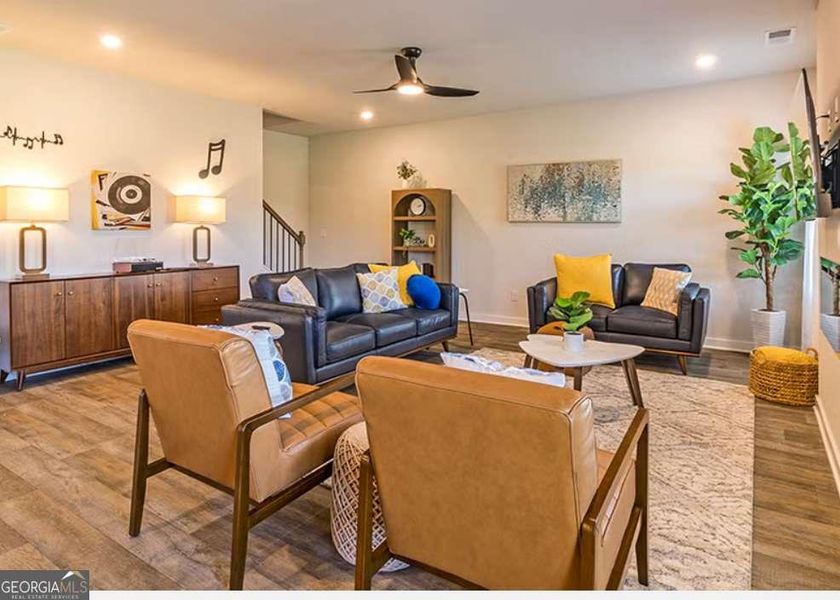 Furnished interior view inside a new home in , Social Circle (Image 4).