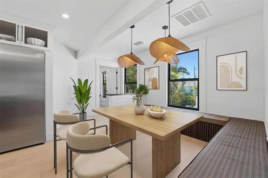 Furnished interior view inside a new home in , Englewood (Image 17).