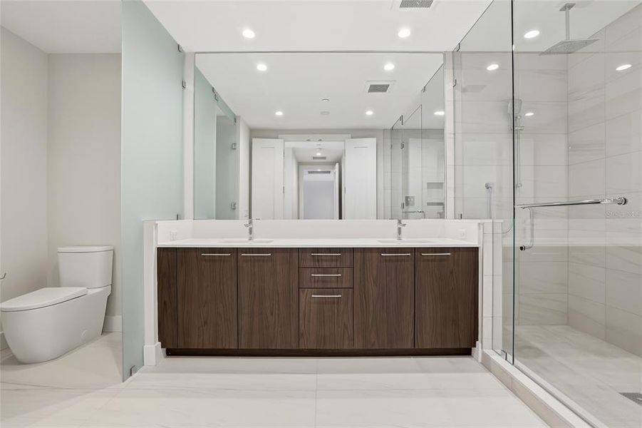 Furnished interior view inside a new home in , St. Petersburg (Image 12).