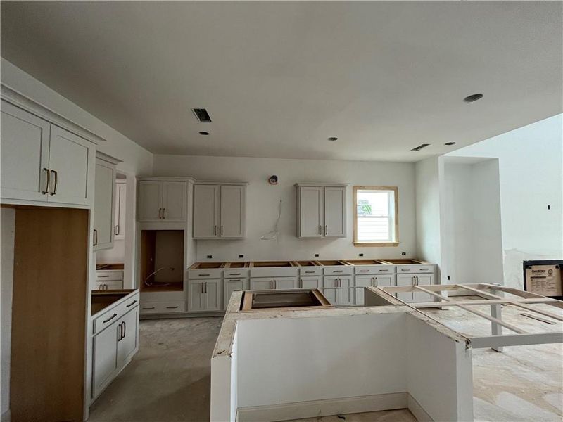 In-progress construction of a new home in East Harbor II at Chestatee, Dawsonville, GA (Image 64).