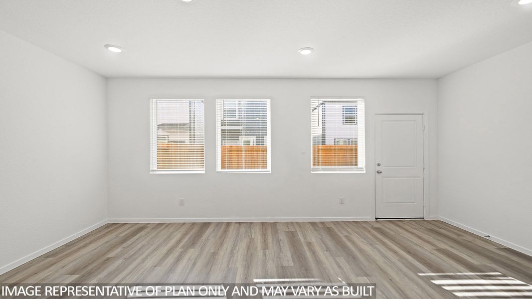 Spacious, unfurnished interior of a new home in The Villas at Legacy Park, Houston (Image 16). Spacious, unfurnished interior of a new home in The Villas at Legacy Park, Houston (Image 16).
