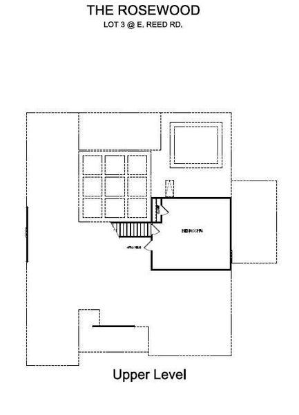2D floor plan layout of this home in , Gainesville, GA (Image 4).