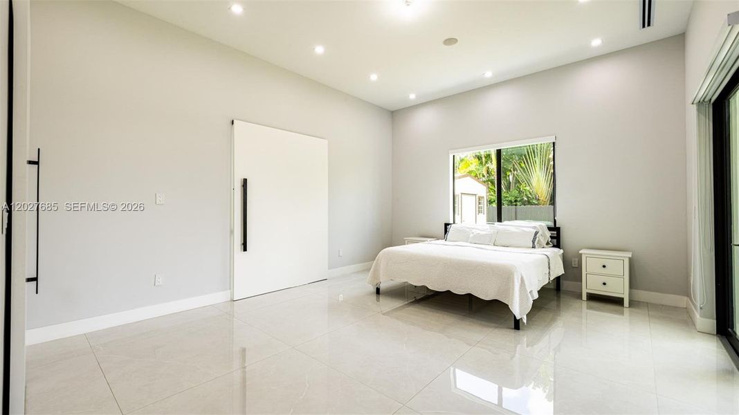 Furnished interior view inside a new home in , Miami (Image 15).