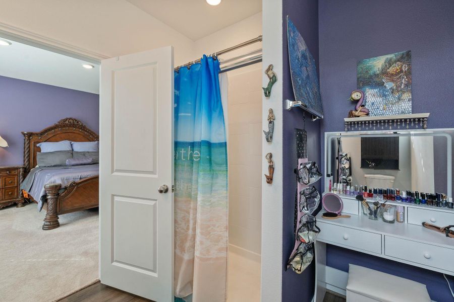 Furnished interior view inside a new home in The Pines At Seven Coves, Willis (Image 6). Furnished interior view inside a new home in The Pines At Seven Coves, Willis (Image 6).