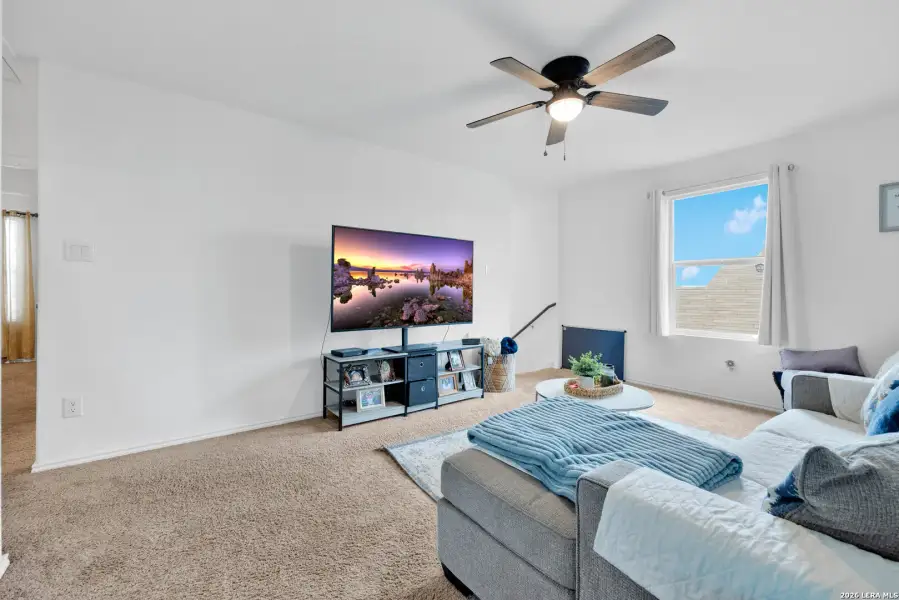 Furnished interior view inside a new home in Morgan Heights, San Antonio (Image 11). Furnished interior view inside a new home in Morgan Heights, San Antonio (Image 11).
