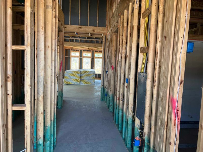 Foyer Construction Progress