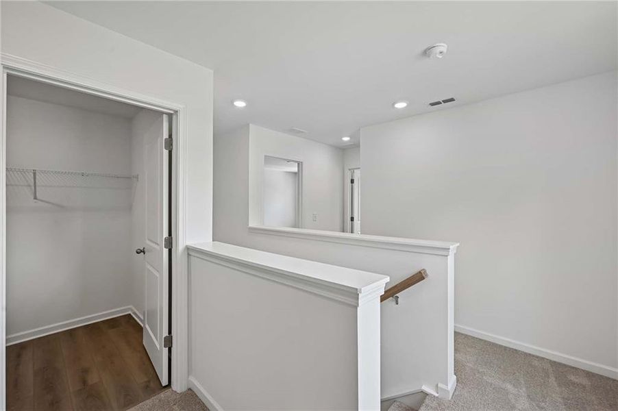Spacious, unfurnished interior of a new home in Leydenview, Mableton (Image 20). Spacious, unfurnished interior of a new home in Leydenview, Mableton (Image 20).