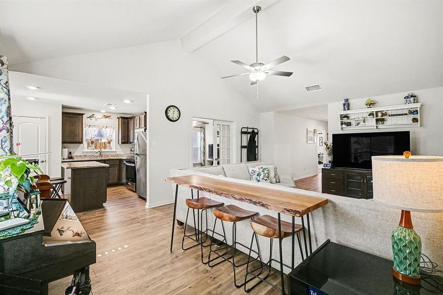 Furnished interior view inside a new home in Logan Square, Fort Worth (Image 8).