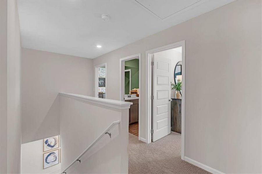 Furnished interior view inside a new home in Salacoa, Calhoun (Image 5).