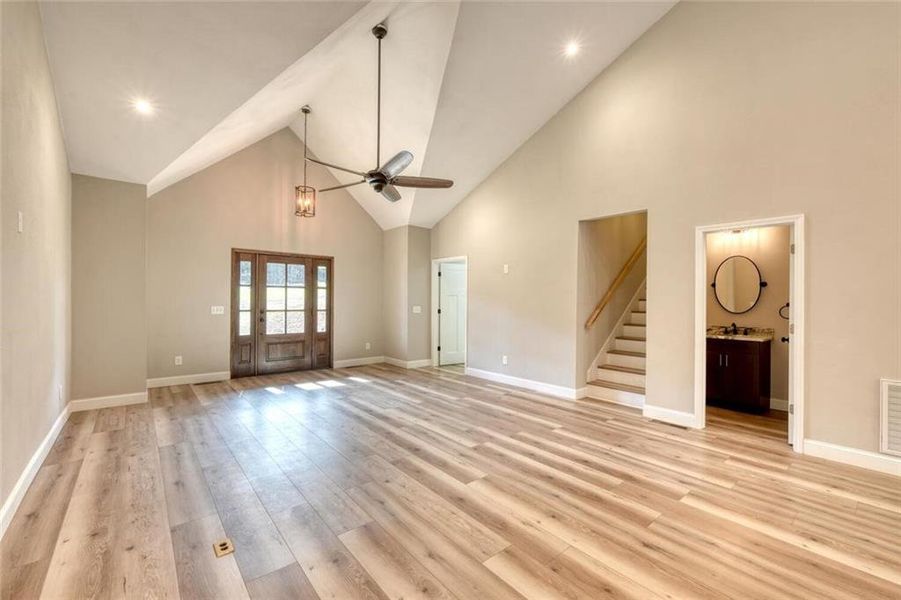 Spacious, unfurnished interior of a new home in , Blairsville (Image 32).