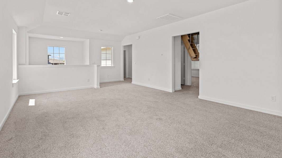 Spacious, unfurnished interior of a new home in Abbey Glen, Lubbock (Image 11). Spacious, unfurnished interior of a new home in Abbey Glen, Lubbock (Image 11).