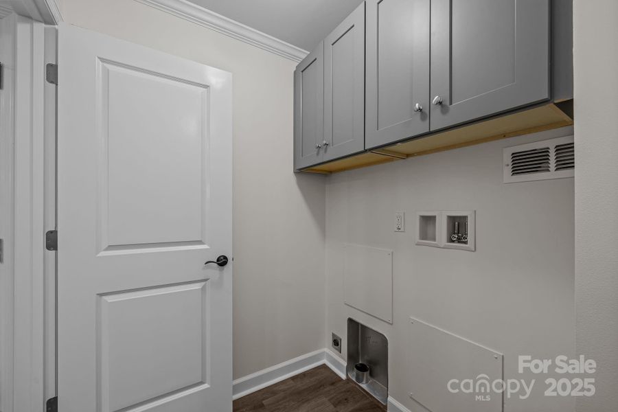 Laundry room with storage Laundry room with storage