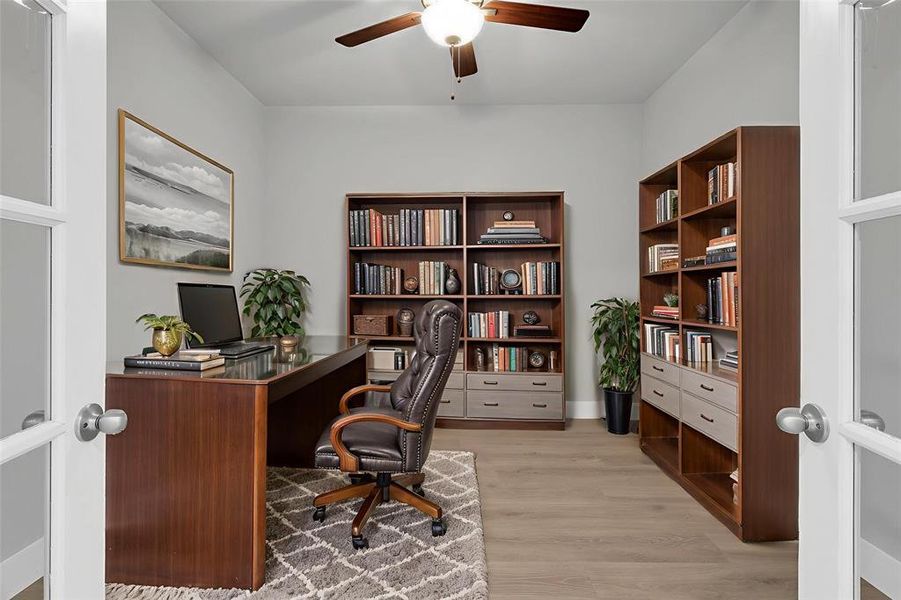 Furnished interior view inside a new home in Polo Ridge, Forney (Image 31).