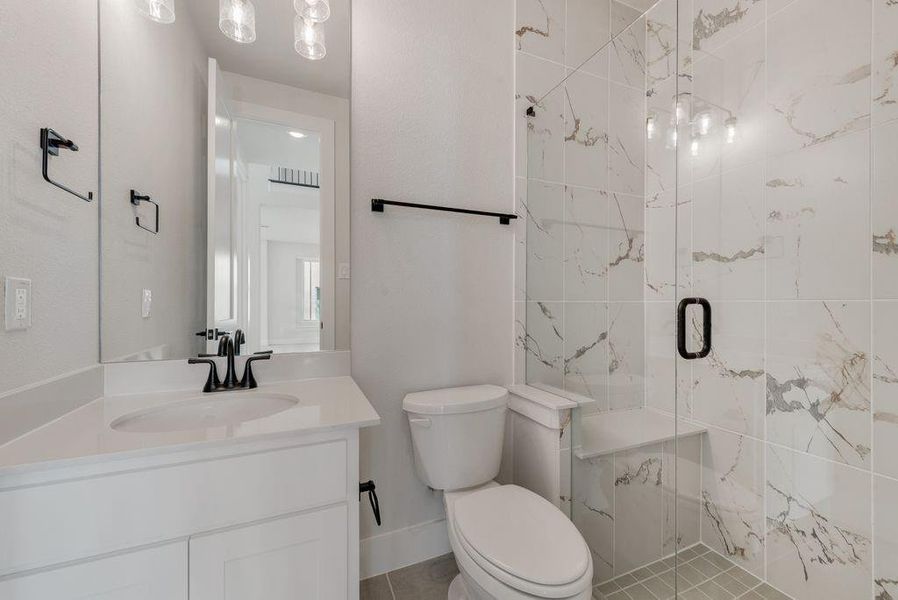 Furnished interior view inside a new home in Somerset Park, Rockwall (Image 17).