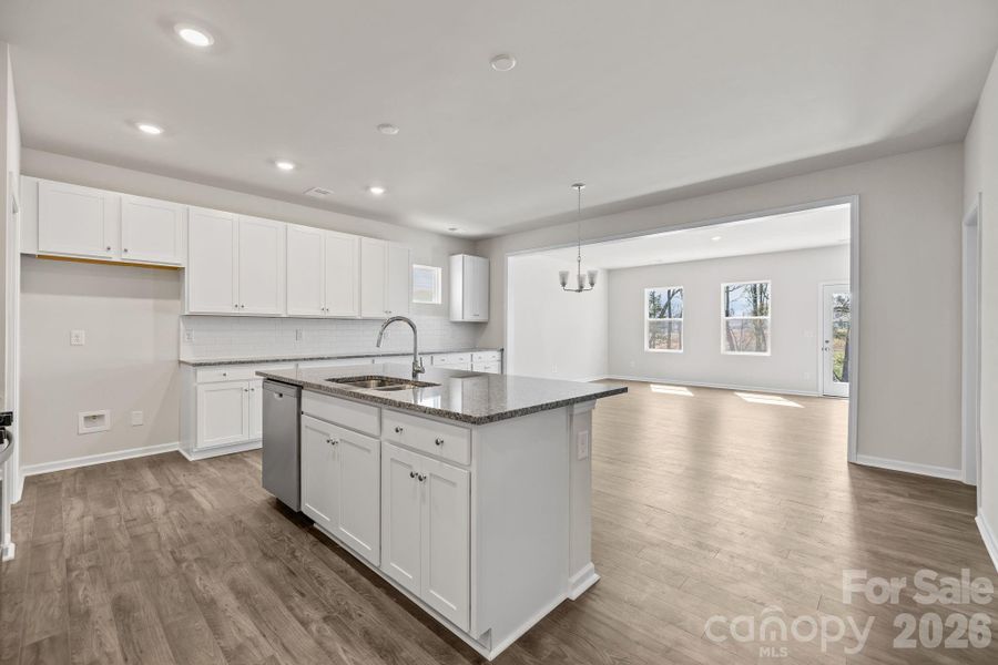 Furnished interior view inside a new home in McFarland Estates, York (Image 6).