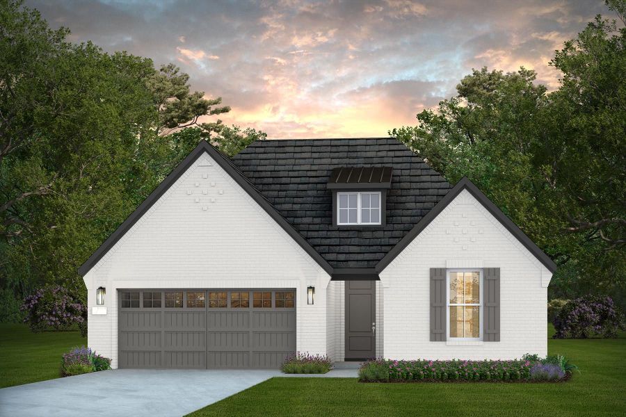 Representative exterior photo of a completed home built from the Palmary by Del Webb in Sun City Texas, Georgetown, TX (Image 24). Representative exterior photo of a completed home built from the Palmary by Del Webb in Sun City Texas, Georgetown, TX (Image 24).