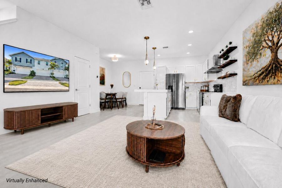 Living Rm 1 - Virtually Enhanced Living Rm 1 - Virtually Enhanced