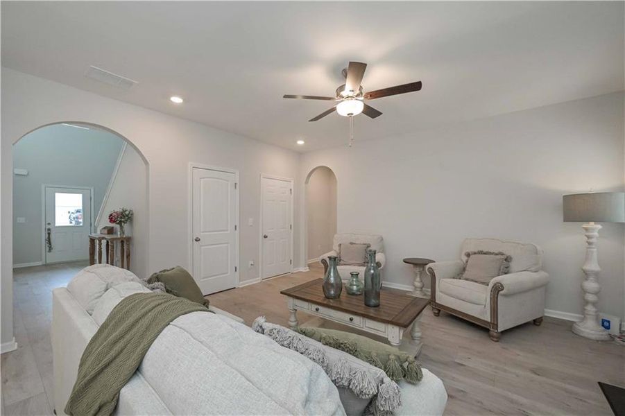 Furnished interior view inside a new home in , Villa Rica (Image 8).