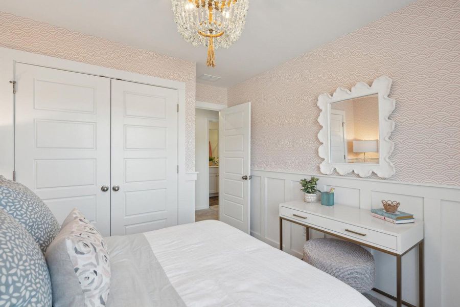 Furnished interior view inside a new home in , Summerville (Image 5).