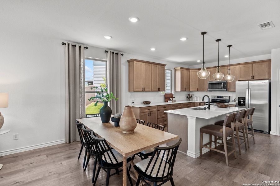 Furnished interior view inside a new home in Dove Song, Marion (Image 22).