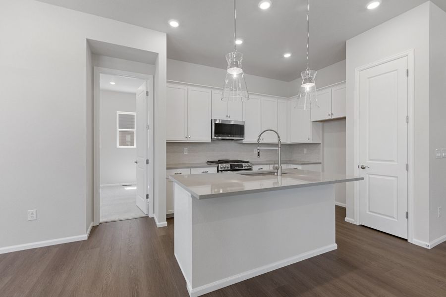 Furnished interior view inside a new home in The Manors Collection at Golden Overlook, Golden (Image 6).