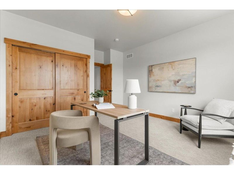 Furnished interior view inside a new home in Harvest Ridge, Berthoud (Image 19).